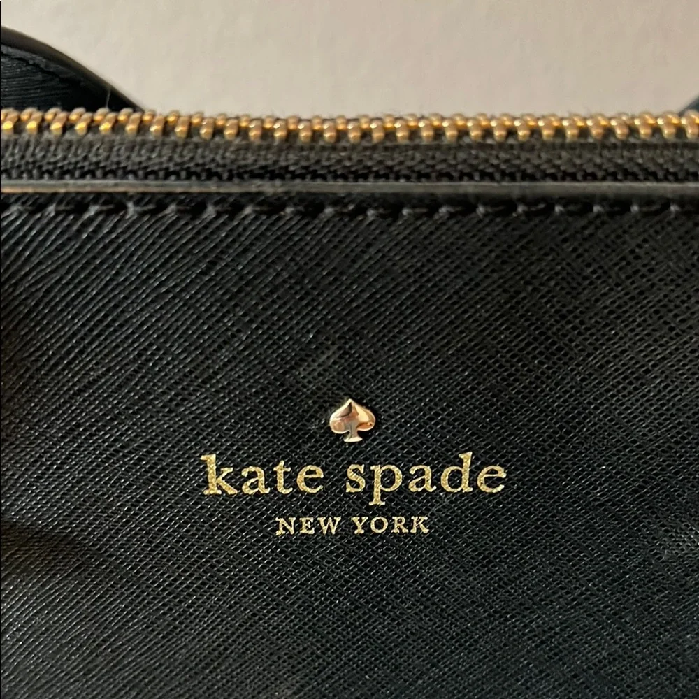 Kate Spade Black and Blue Satchel - Picture 2 of 10
